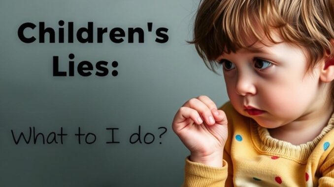 Детская ложь: почему дети обманывают и что делать