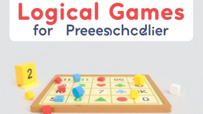 Логические игры для дошкольников: подборка лучших, которые превращают обучение в увлекательное путешествие