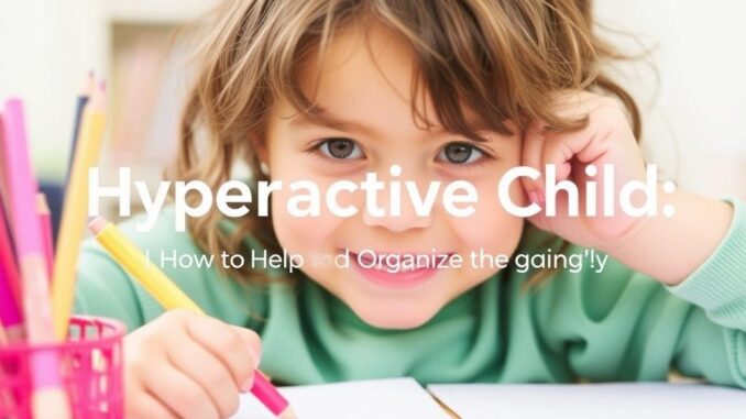 Гиперактивный ребёнок: как помочь и организовать день