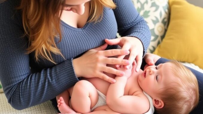 Массаж для младенцев: простые приёмы для мам