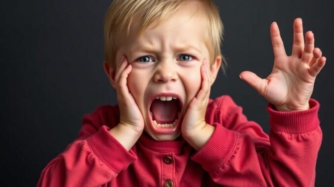 Детская истерика: причины и тактика родителей