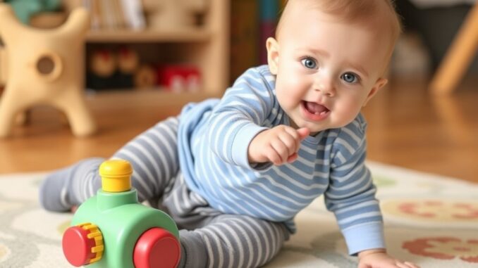 Развитие моторики: игры и занятия для грудничков