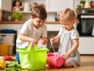 Домашние обязанности для детей: с какого возраста и как их внедрять без войны за чистоту