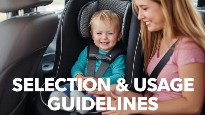 Автокресло: выбор и правила использования — путь к безопасным поездкам с ребенком