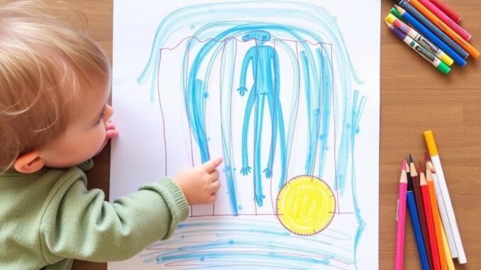 Творчество с детьми: простые поделки и рисование