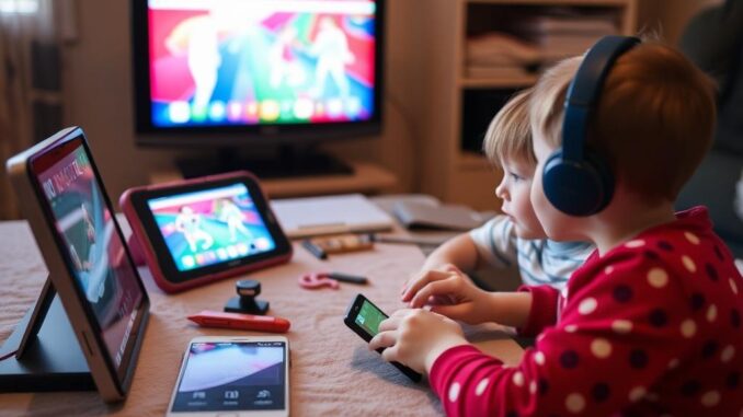 Гаджеты и дети: нормы экранного времени